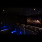 Artcoustic Spitfire 421 speakers and Spitfire Subwoofers installed in a dedicated private cinema 