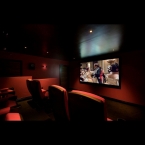 Artcoustic Spitfire Venue speakers and Spitfire Subwoofers installed in a dedicated private cinema 