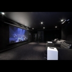 Artcoustic Spitfire 421 speakers and Spitfire Subwoofers installed in a dedicated private cinema 